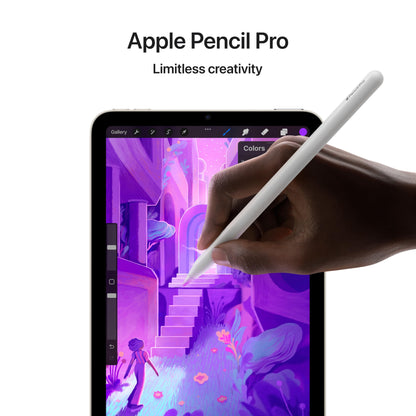 New Apple iPad Mini (A17 Pro): Apple Intelligence, 8.3-inch Liquid Retina Display, 128GB, Wi-Fi 6E, 12MP Front/12MP Back Camera, Touch ID, All-Day Battery Life — Purple
