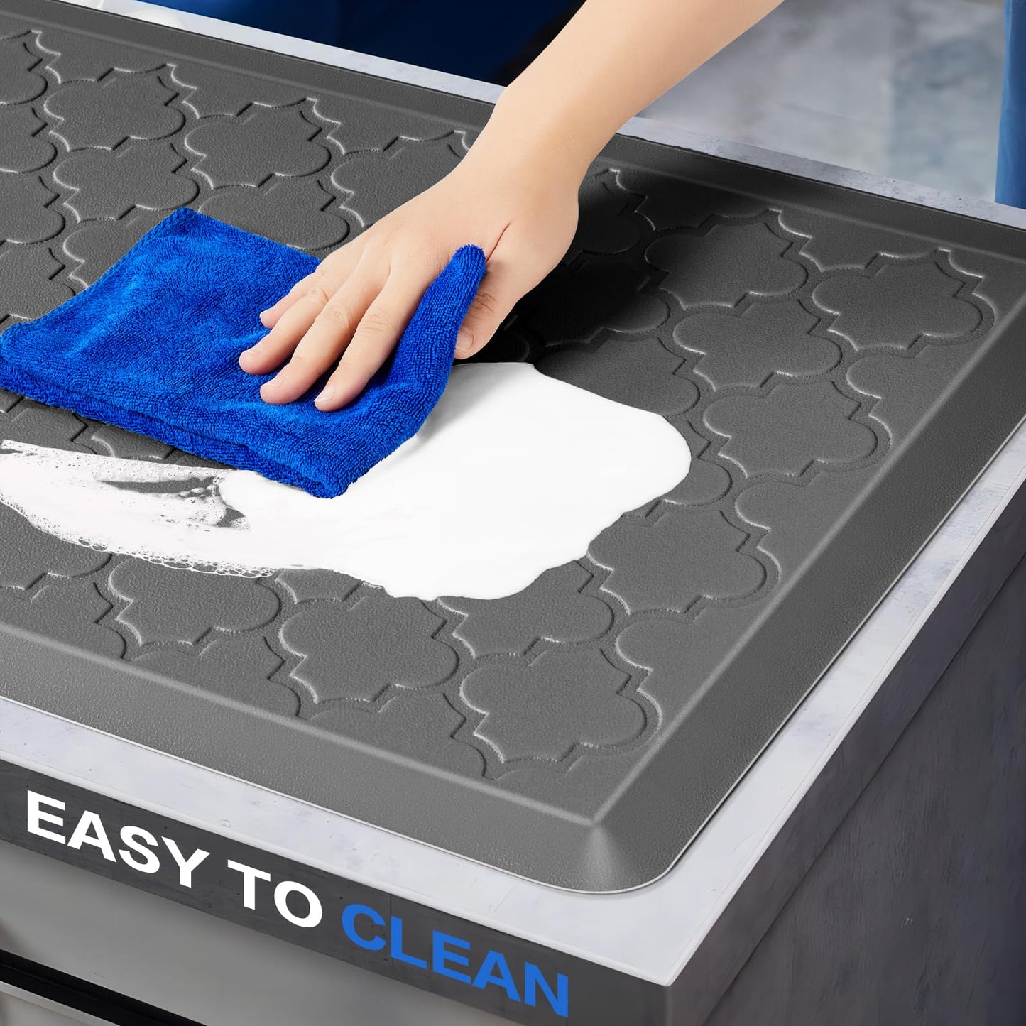 Anti-Fatigue Kitchen Mat by Villsure - 1/2 Inch Thick