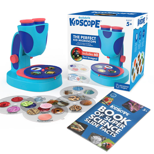 GeoSafari Jr. Kidscope Microscope STEM Toy for Kids