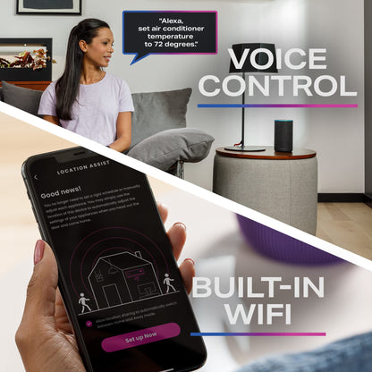 8,300 BTU WiFi Air Conditioner for Medium Rooms