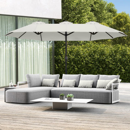 ABCCANOPY 15FT Double Sided Pool Umbrella