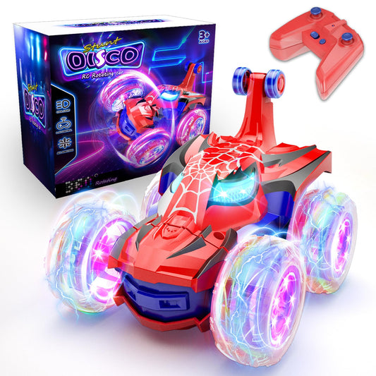 MIXSHAKE 4WD Remote Control Stunt Car with Lights