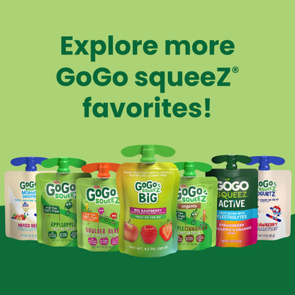 GoGo squeeZ Organic Applesauce and Fruit Puree