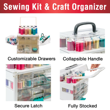 SINGER 356-Piece Sewing Kit with Storage System