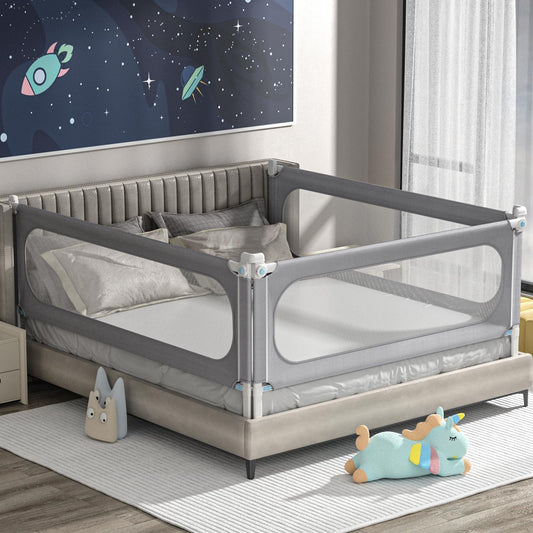 Height Adjustable Toddler Bed Rail Guard