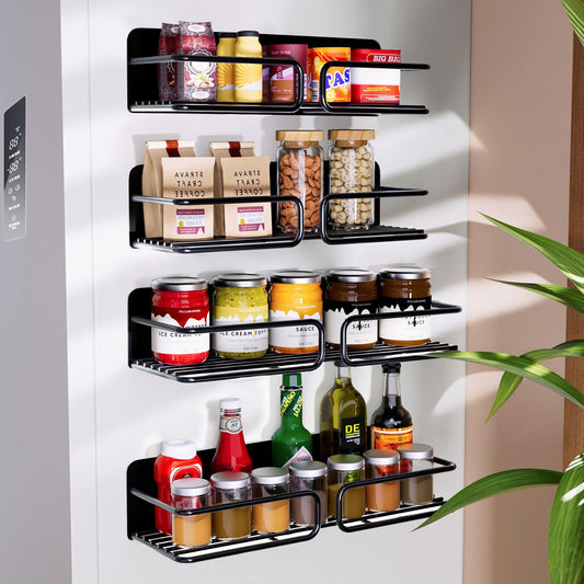 Magnetic Spice Rack Organizer for Refrigerator