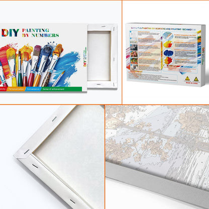 Paint by Numbers Kit for Adults - JOOZ
