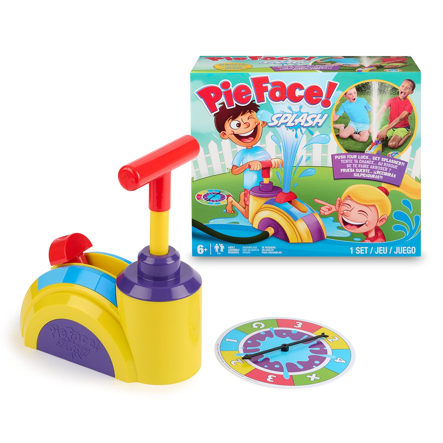 Hasbro Pie Face Splash Water Game for Kids