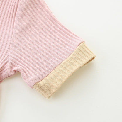 Baby Boy Pink Jumpsuit 3-6 Months Gift