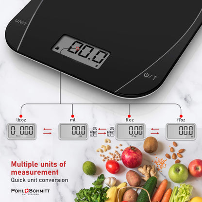 Pohl Schmitt Digital Kitchen Food Scale with Precision