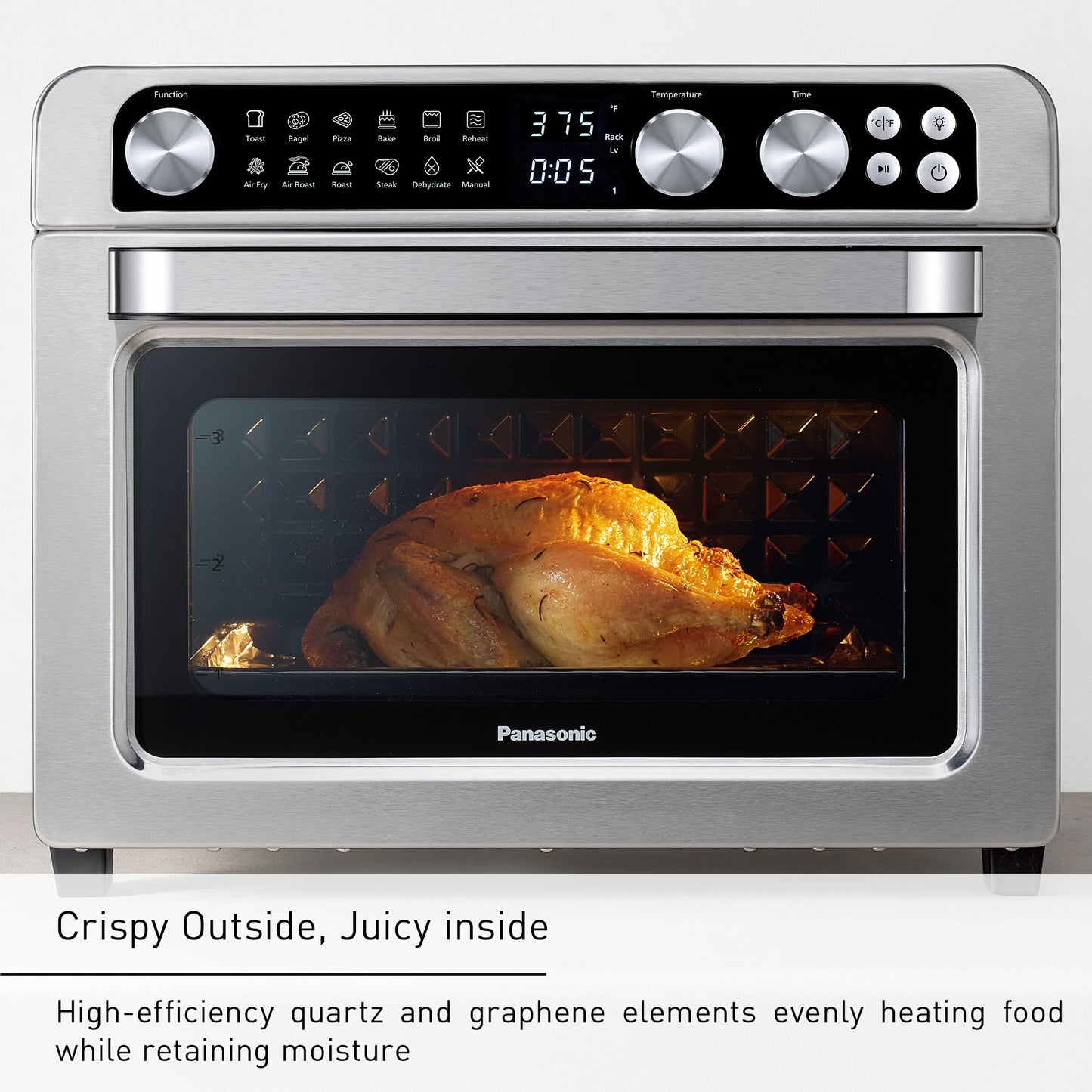 Panasonic Air Fryer Toaster Oven Combo 1800W
