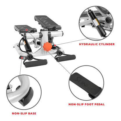 Sunny Health Mini Stair Stepper with Monitor