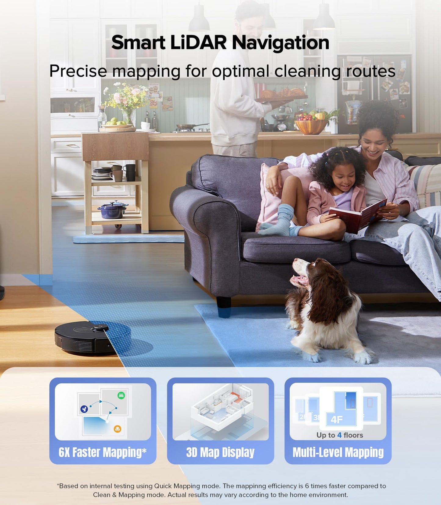 roborock Q5 Max+ Robot Vacuum with Self-Empty Dock