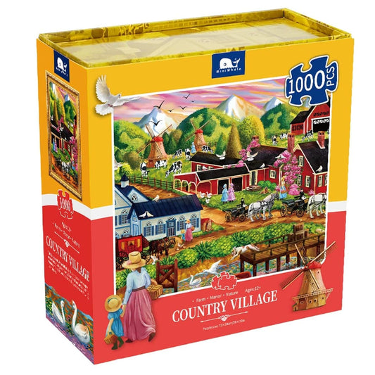 1000 Piece Vintage Manor Jigsaw Puzzle for Adults