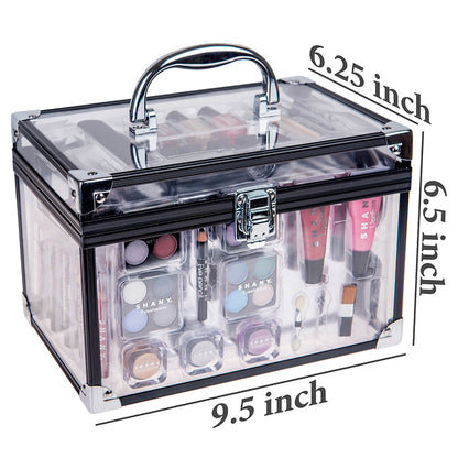 SHANY Makeup Train Case with Eye Palettes & Brushes