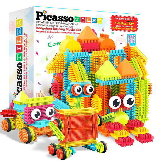 120pcs Interlocking Building Blocks Toy Set