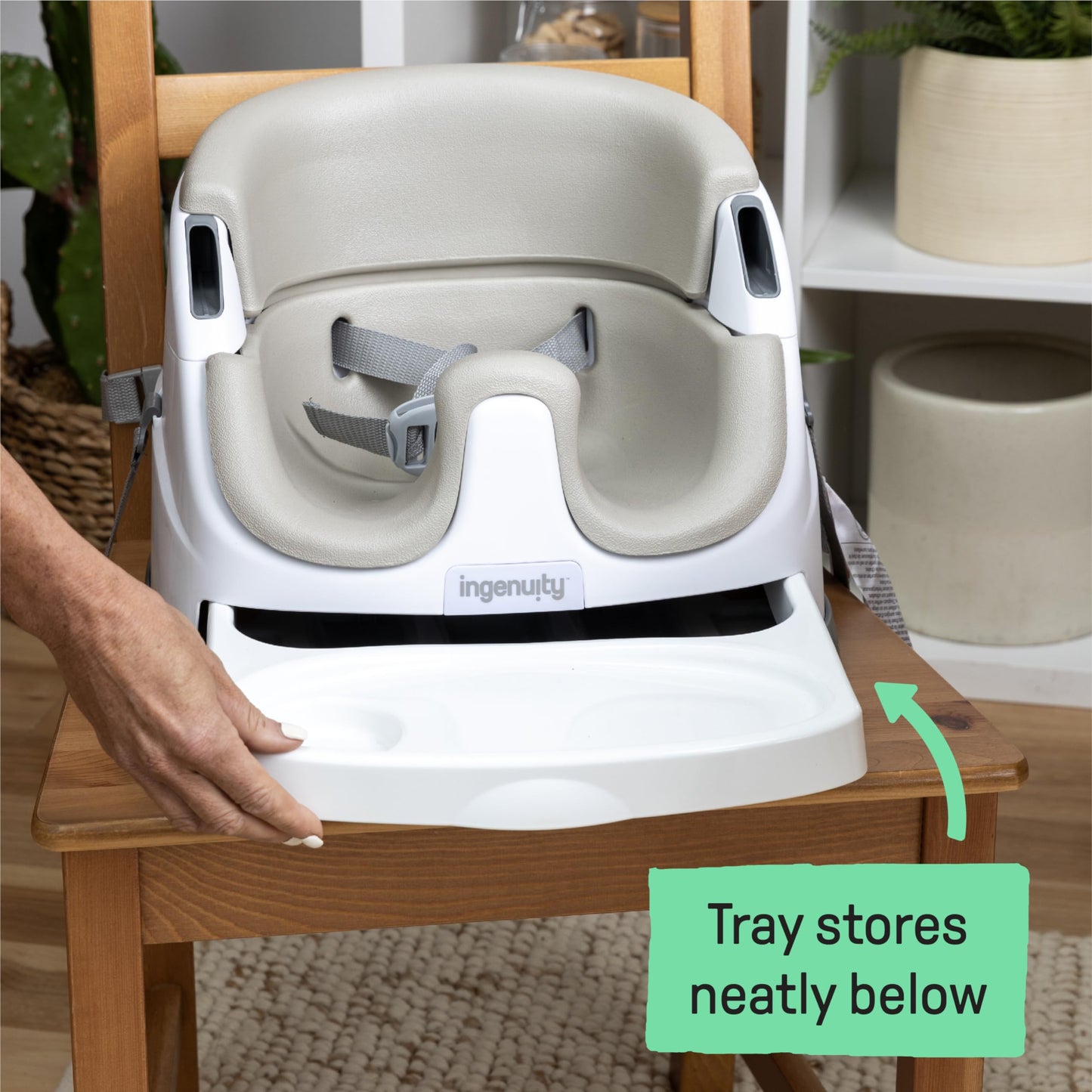 Ingenuity 2-in-1 Booster Feeding and Floor Seat