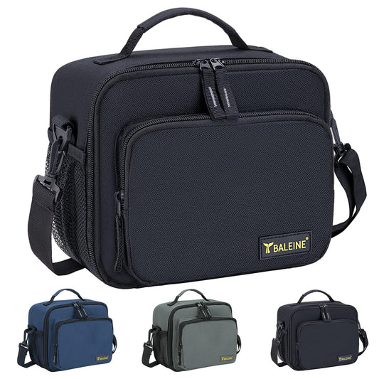 Insulated Lunch Bag with Adjustable Shoulder Strap