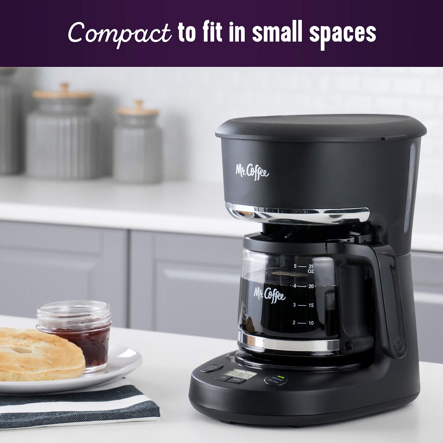 Mr. Coffee 5-Cup Programmable Coffee Maker