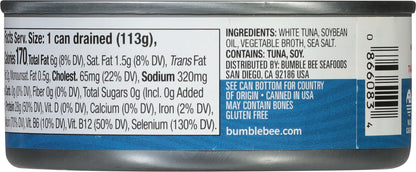 4 Pack Bumble Bee Albacore Tuna in Oil