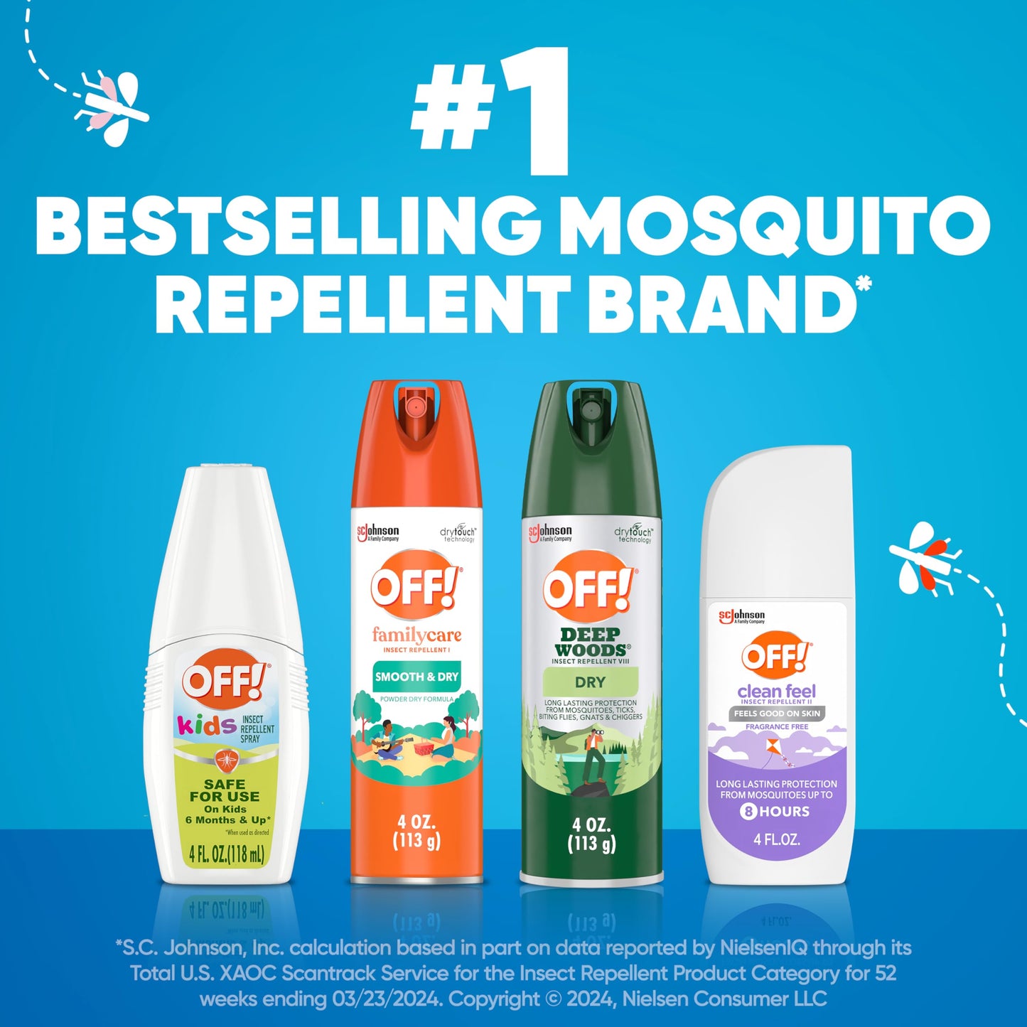 OFF! Kids Plant-Based Insect Repellent Spray 4 oz