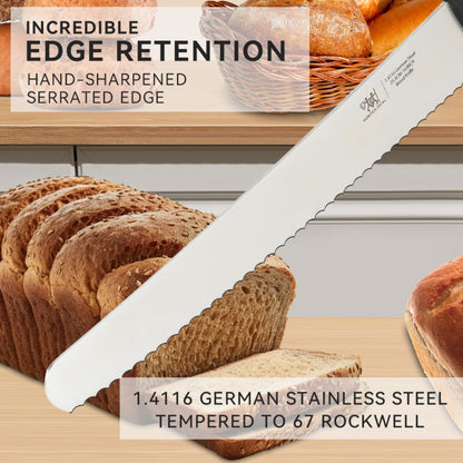 10-Inch HUNTER.DUAL Serrated Bread Knife