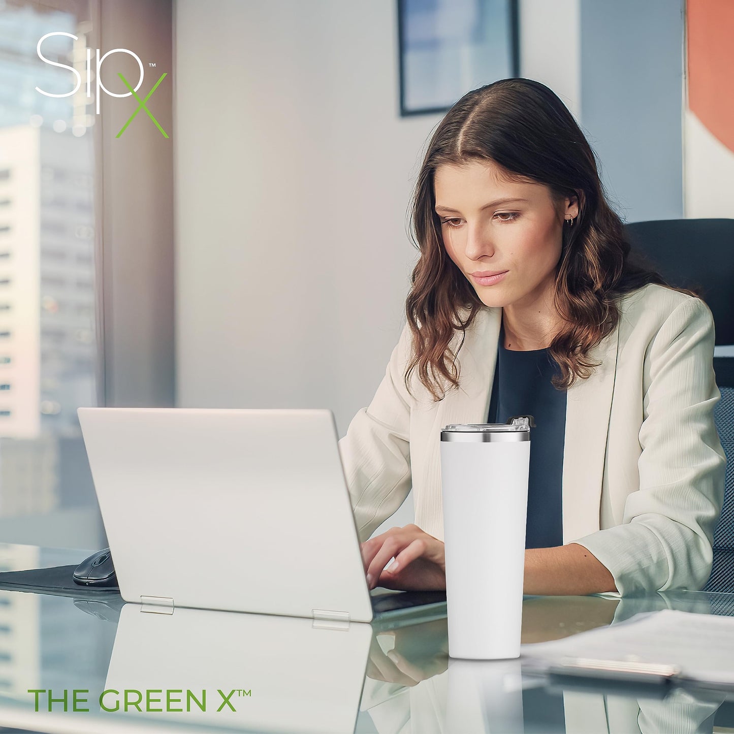 SipX™ 22oz Triple-Insulated Travel Tumbler