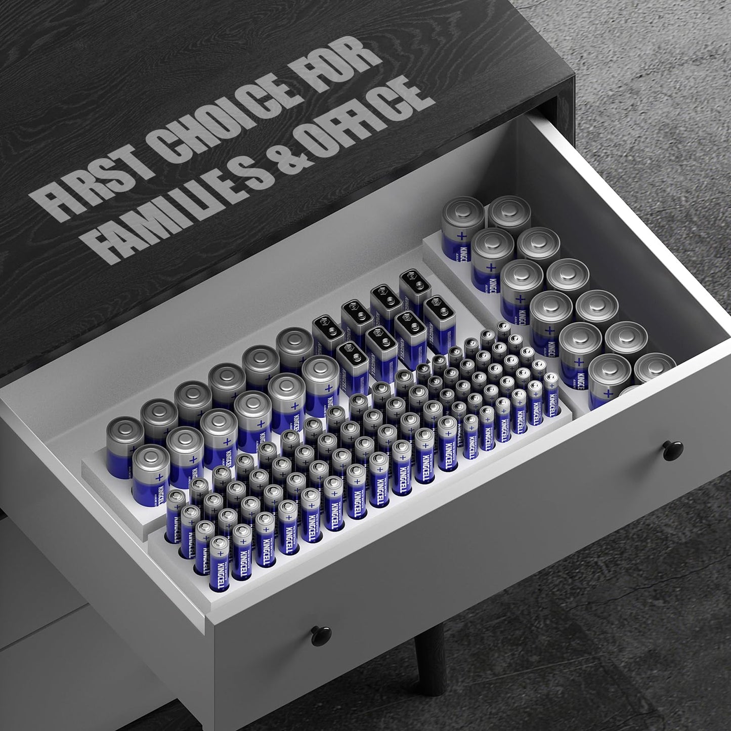 20 Pack KINGCELL AAA Alkaline Batteries for Devices