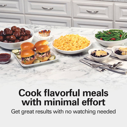Hamilton Beach 10 Quart Slow Cooker with Lid Lock