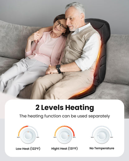 COMFIER Heated Massage Seat Cushion with 8 Nodes