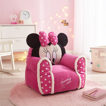 Minnie Mouse Pink Bean Bag Chair for Kids