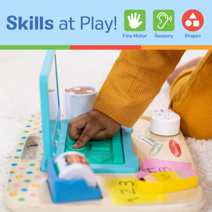 Melissa & Doug Sensory Activity Board for Toddlers
