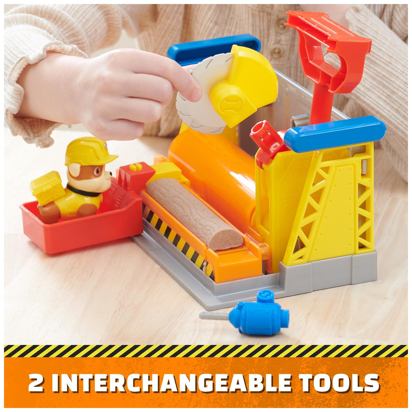 Rubble & Crew Rubble’s Workshop Playset with Figure