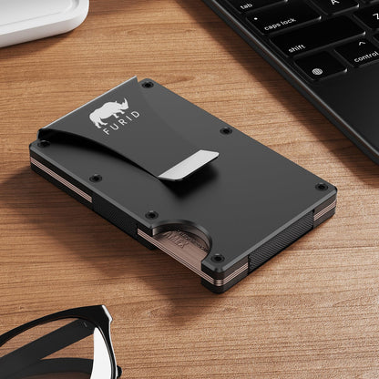 Slim Wallet with Money Clip: Thin Wallet - Credit Card Holder Wallets for Men - Minimalist Wallet For Men