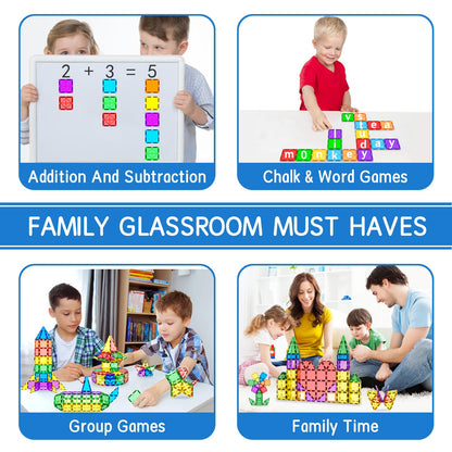 Magnetic Building Blocks for Toddler STEM Play