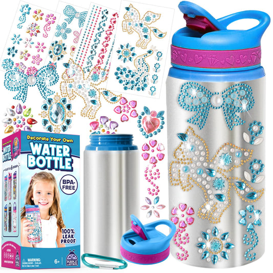 DIY Water Bottle Craft Set for Girls