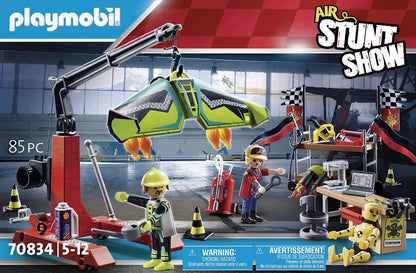 Playmobil Air Stunt Show Service Station Set
