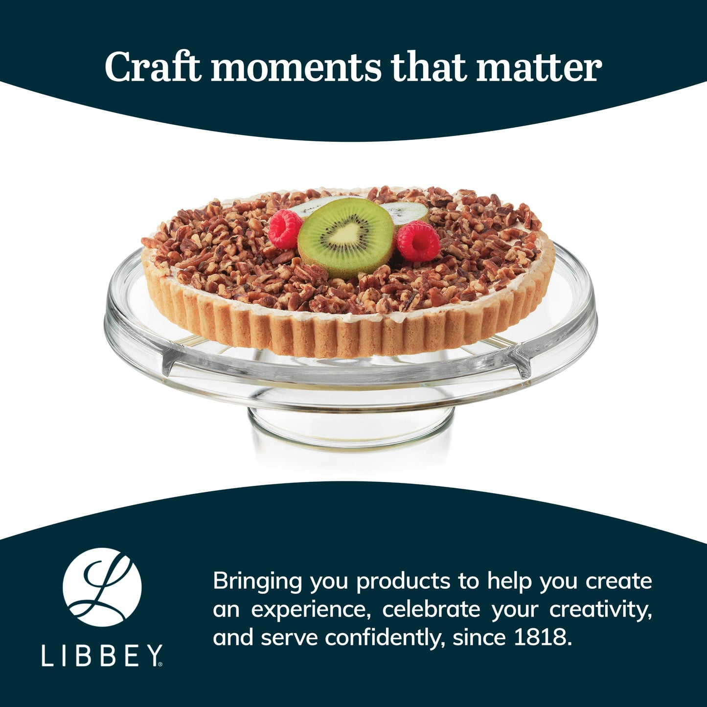 Libbey 6-in-1 Multiuse Glass Serving Bowl