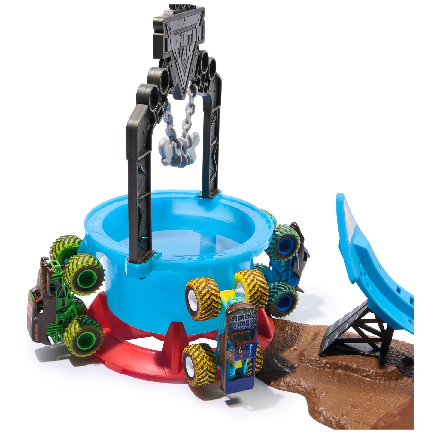 Monster Jam Dunk Tank Playset for Kids