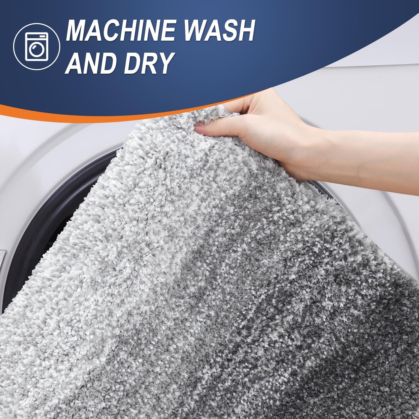 OLANLY Soft Absorbent Microfiber Bath Mat