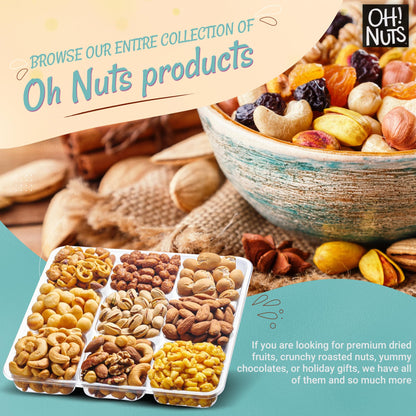 Gourmet Nut Gift Basket by Oh! Nuts