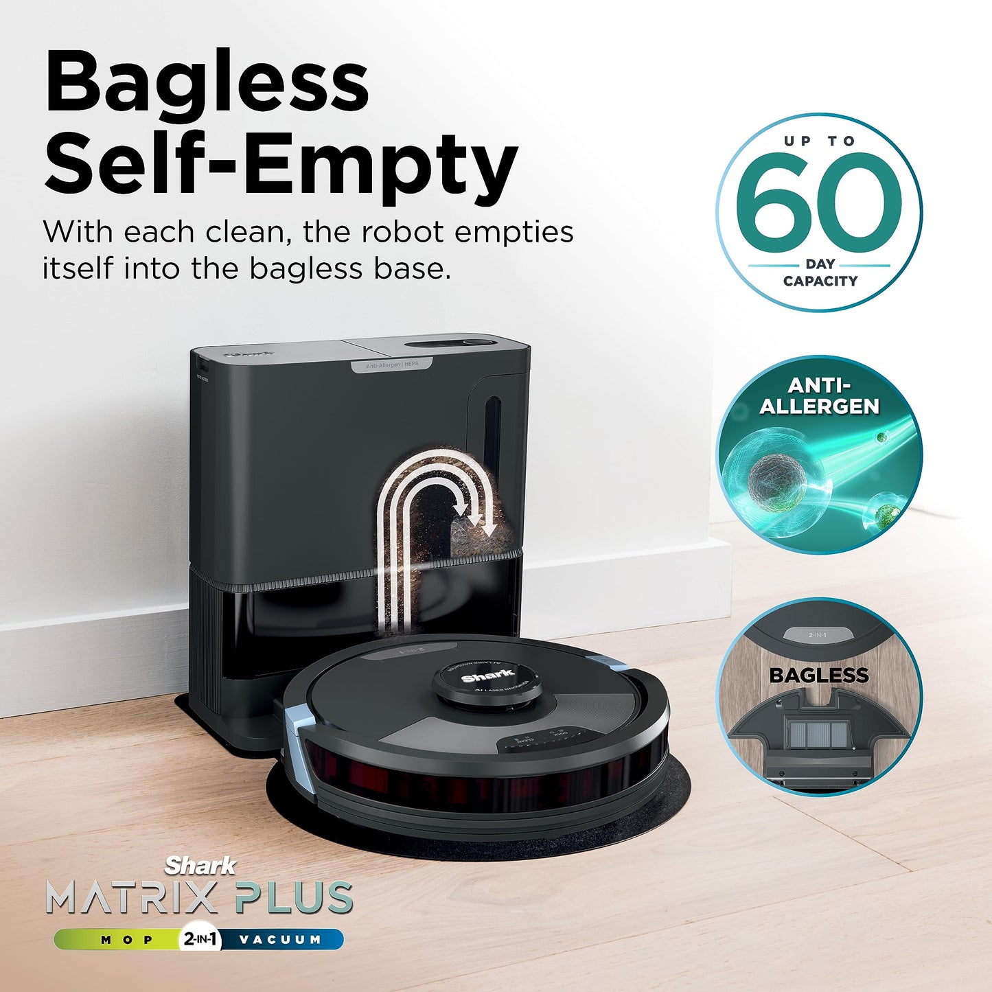 Shark Matrix Plus Robot Vacuum & Mop for Pets