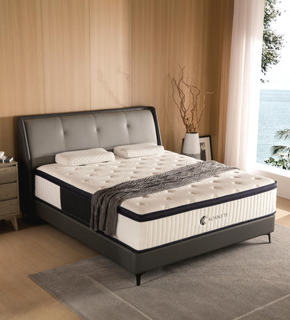 KOANTTI 12" Memory Foam Hybrid Queen Mattress