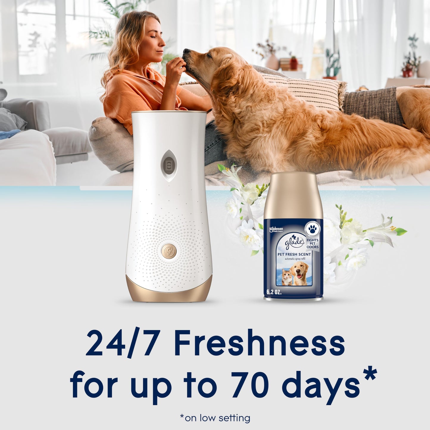 Glade Pet Fresh Automatic Spray Refill 6.2 Oz