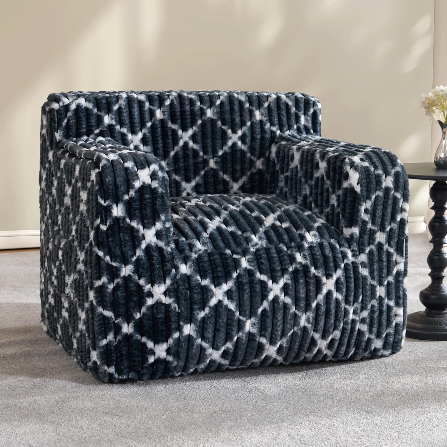 Giant Fluffy Bean Bag Chair for Adults