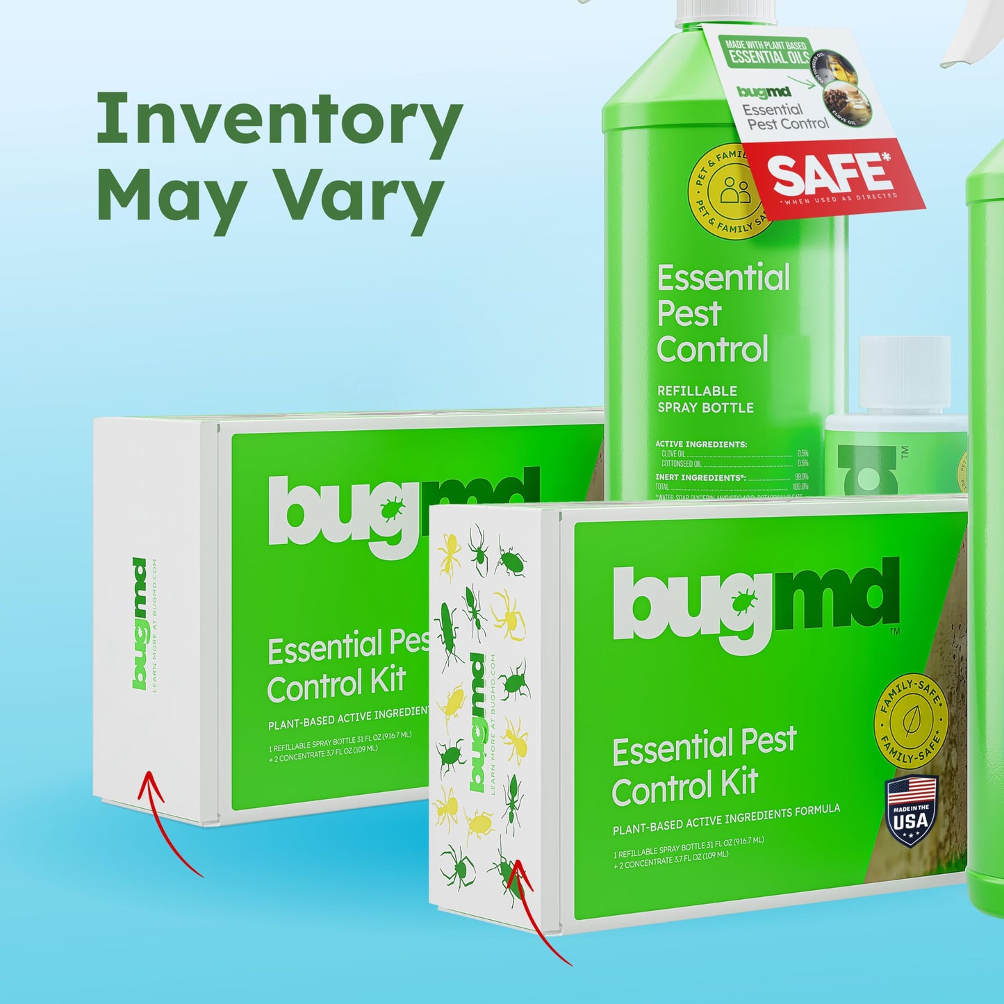 BugMD Natural Insect Killer Spray for Home