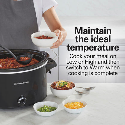 Hamilton Beach 10 Quart Slow Cooker with Lid Lock