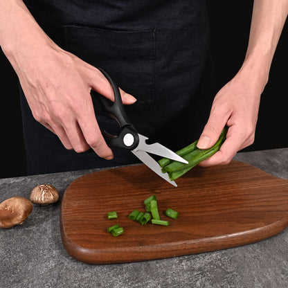 15-Piece Kitchen Knife Set with Block & Sharpener