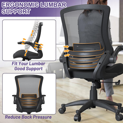 Ergonomic Adjustable Office Chair for Heavy Users