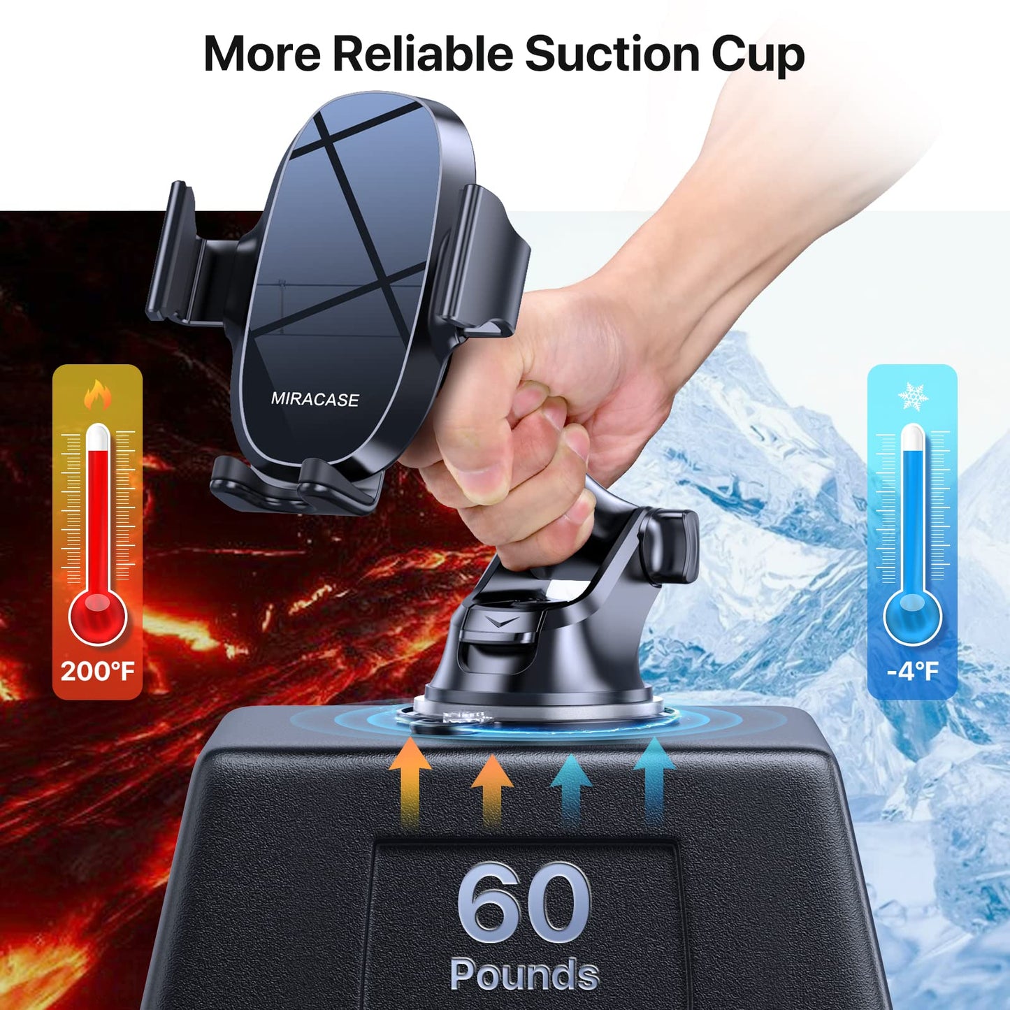 3-in-1 Car Phone Holder by Miracase